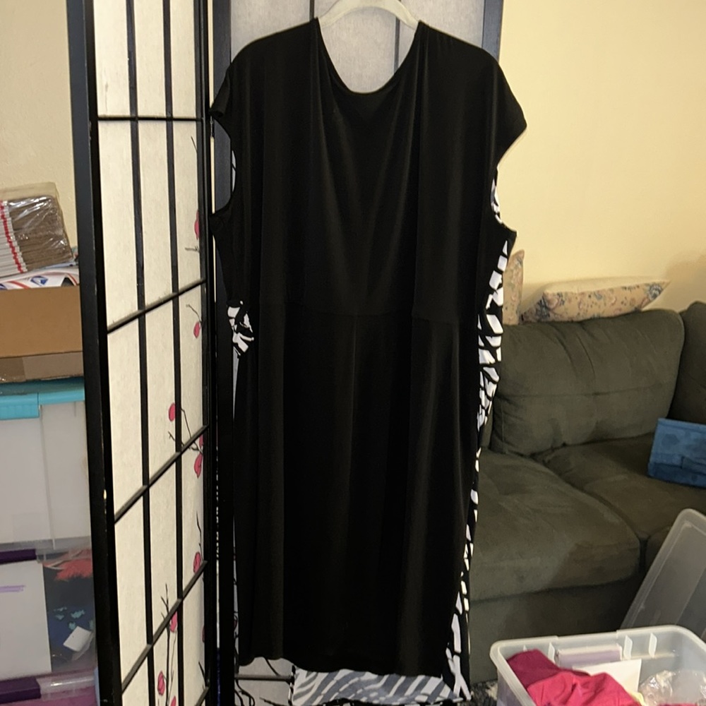 NWT Lane Bryant Faux Wrap Around Dress - Picture 8 of 10